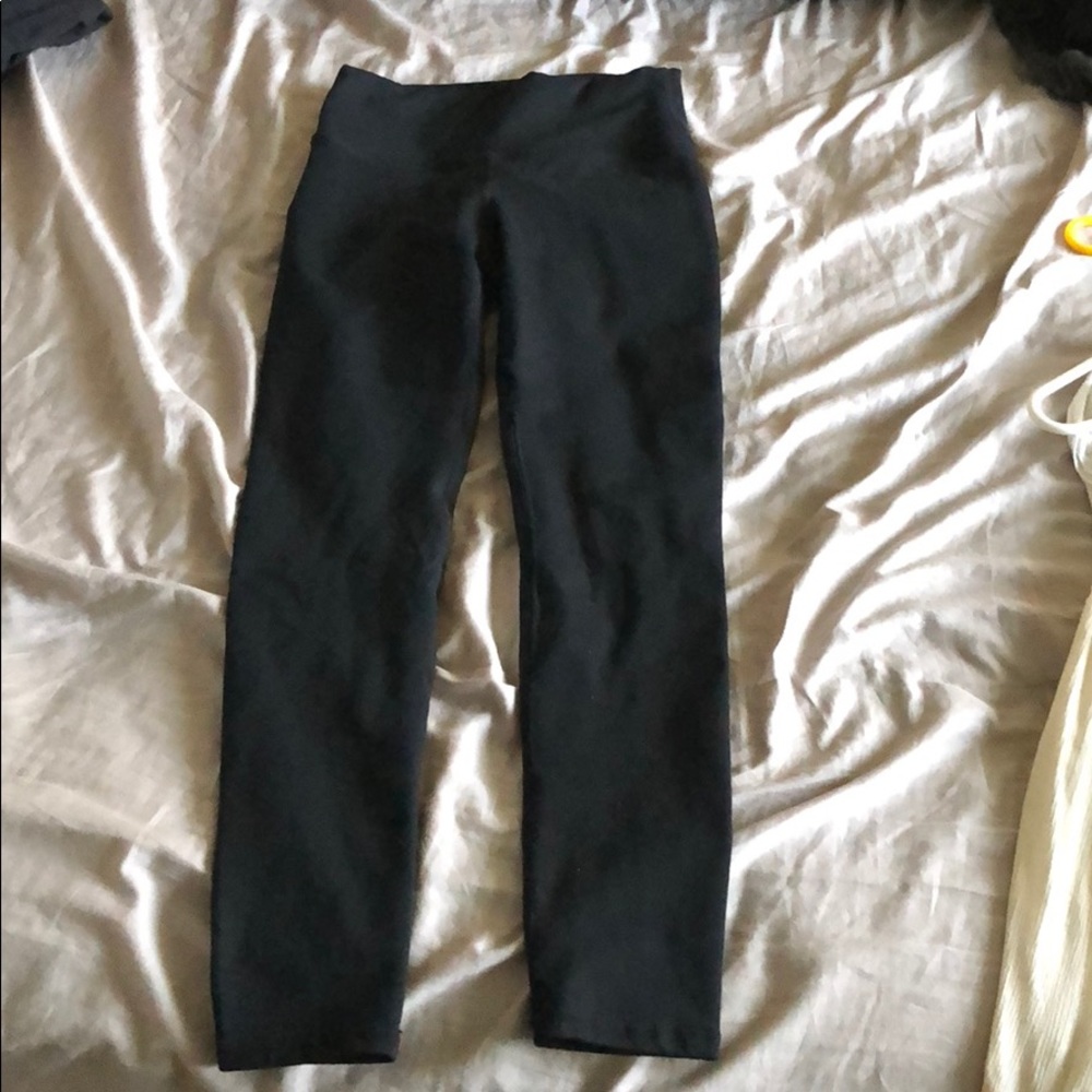 Fabletic cropped black leggings